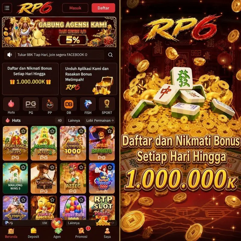 rp6 Masuk - rp6 Resmi